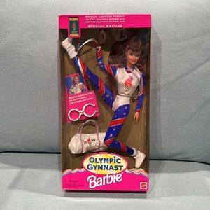 Olympic gymnast Barbie special edition, Auburn Hair